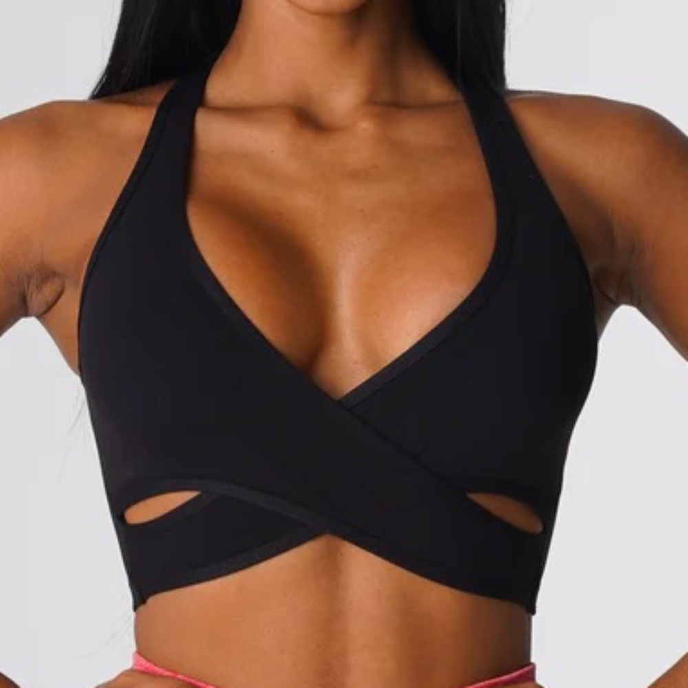 NWT NVGTN Black Radiance Bra Medium